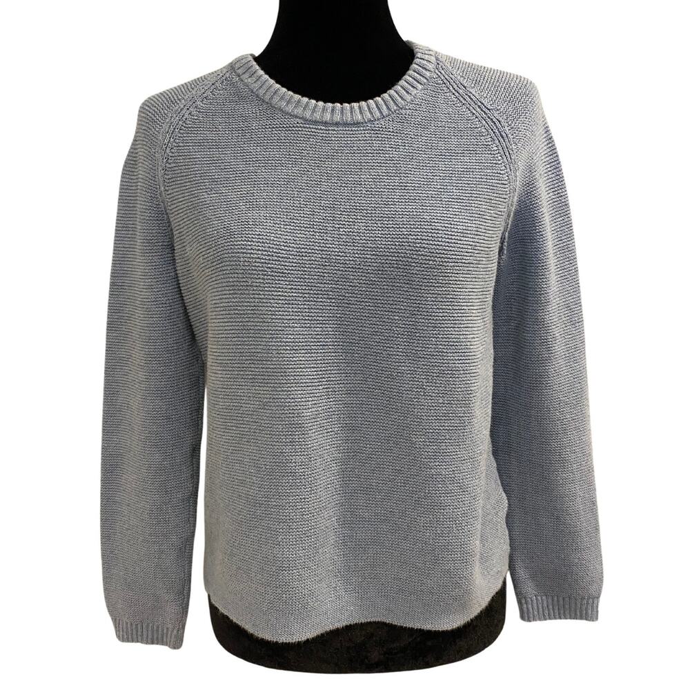 Patagonia Women's Blue 100% Organic Cotton Long Sleeve Spring Sweater Size S